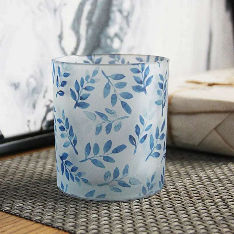 LumaNest Modern Glass Candle Holder For Cozy Ambiance | Temsk