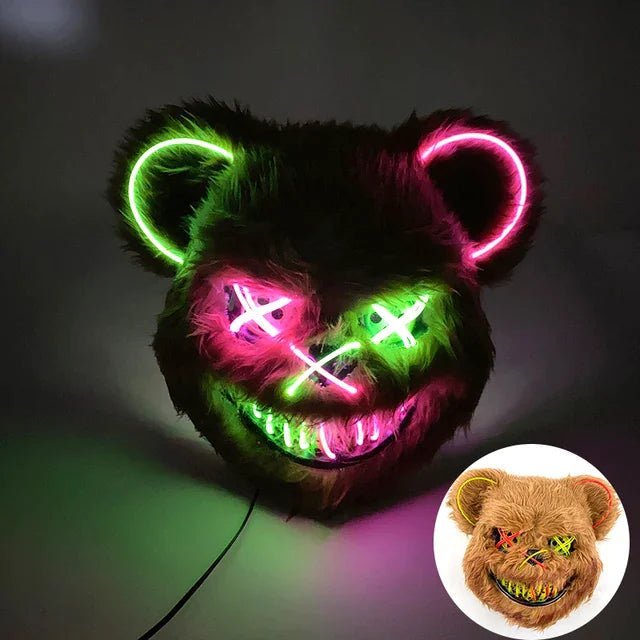 LumenPulse LED Purge Mask for Parties and Night Events | Temsk