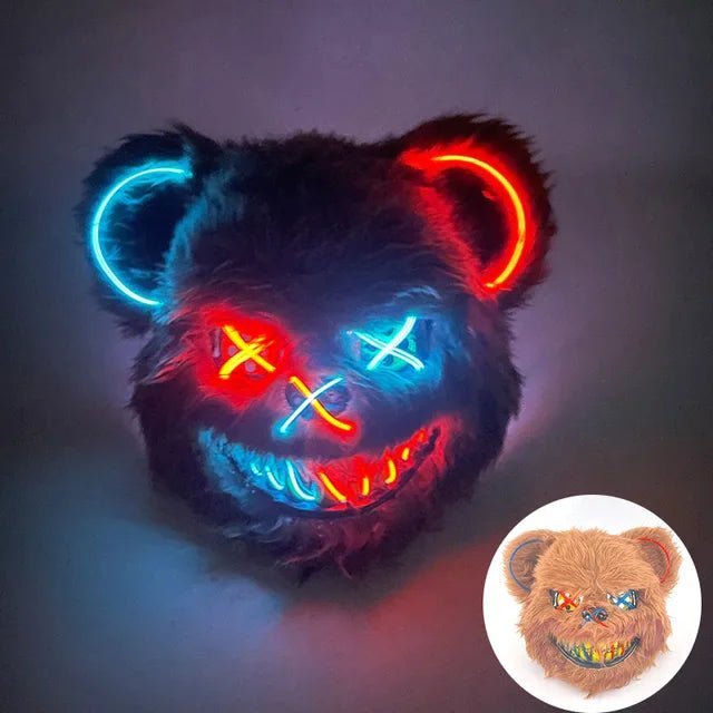 LumenPulse LED Purge Mask for Parties and Night Events | Temsk
