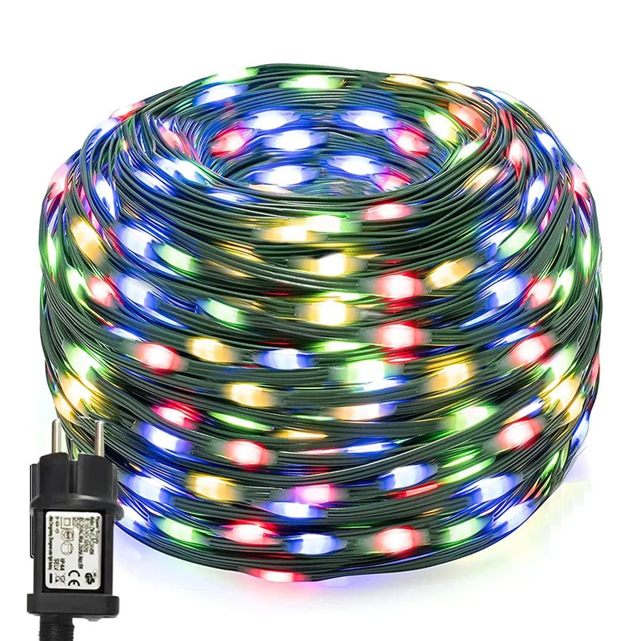 AuroraLeaf Warm LED String Lights For Stylish Outdoor And Garden Decoration | Temsk