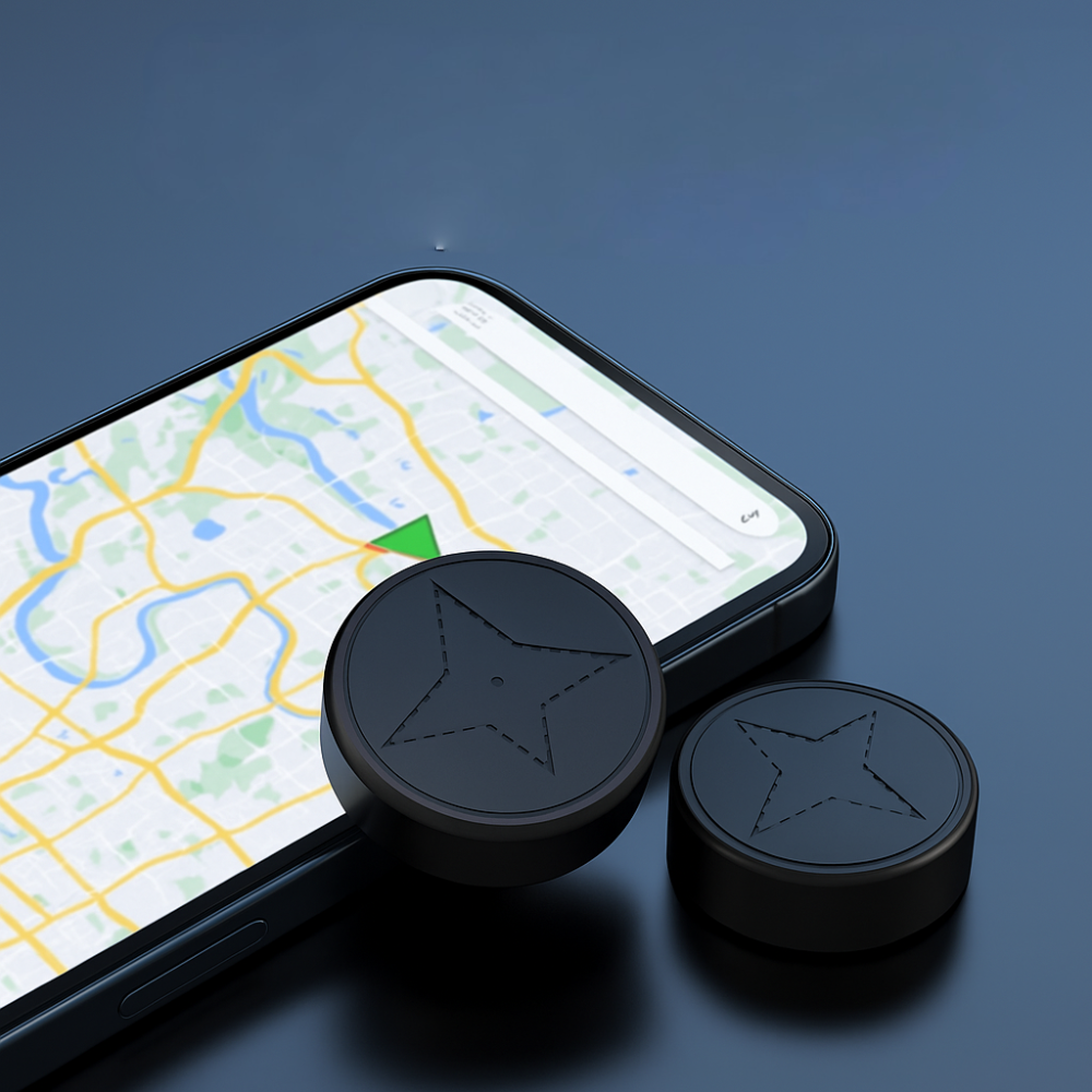 Kompakter GPS-Tracker für Fahrzeugortung mit Magnetbefestigung | Temsk
