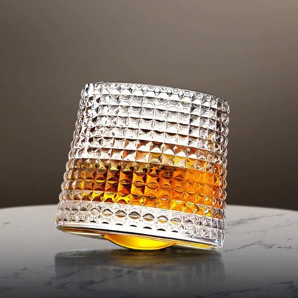 Whirluxe Rotatable Whiskey Glasses for a Refined Touch | Temsk