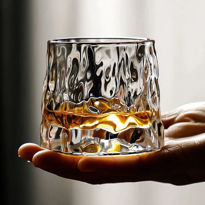 Whirluxe Rotatable Whiskey Glasses for a Refined Touch | Temsk