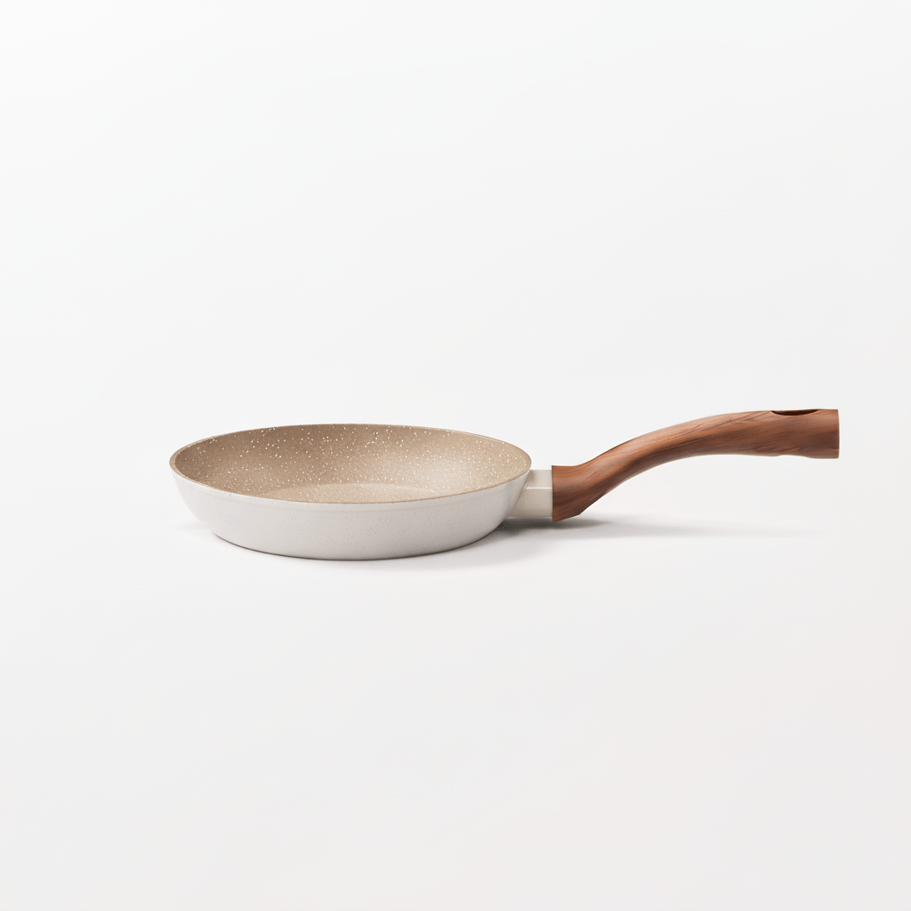 StoneGlide Nonstick Aluminum Frying Pan With Modern Granite Surface | Temsk