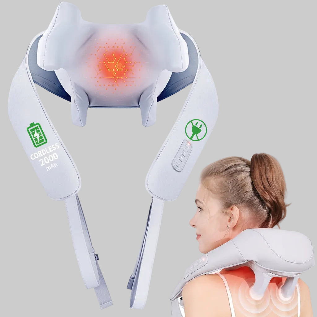 Trådløs Nakkemassager til Skulderaflastning derhjemme | Temsk