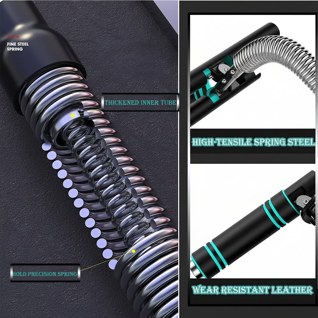 Adjustable Steel Arm Exerciser With Resistance Bands Chest Trainer | Temsk