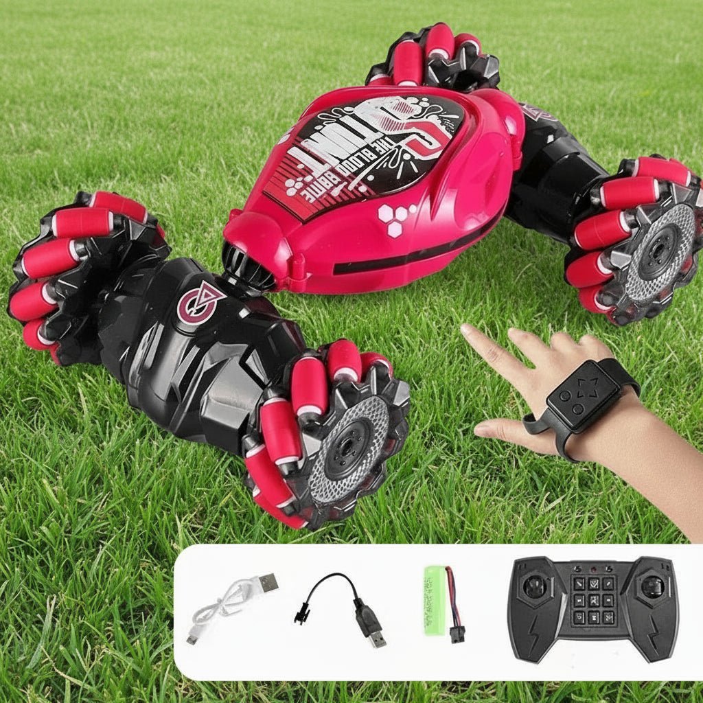 VoltRover Arc Zdalnie sterowany samochód z oświetleniem LED, sterowaniem gestami, obrotem 360° | Temsk