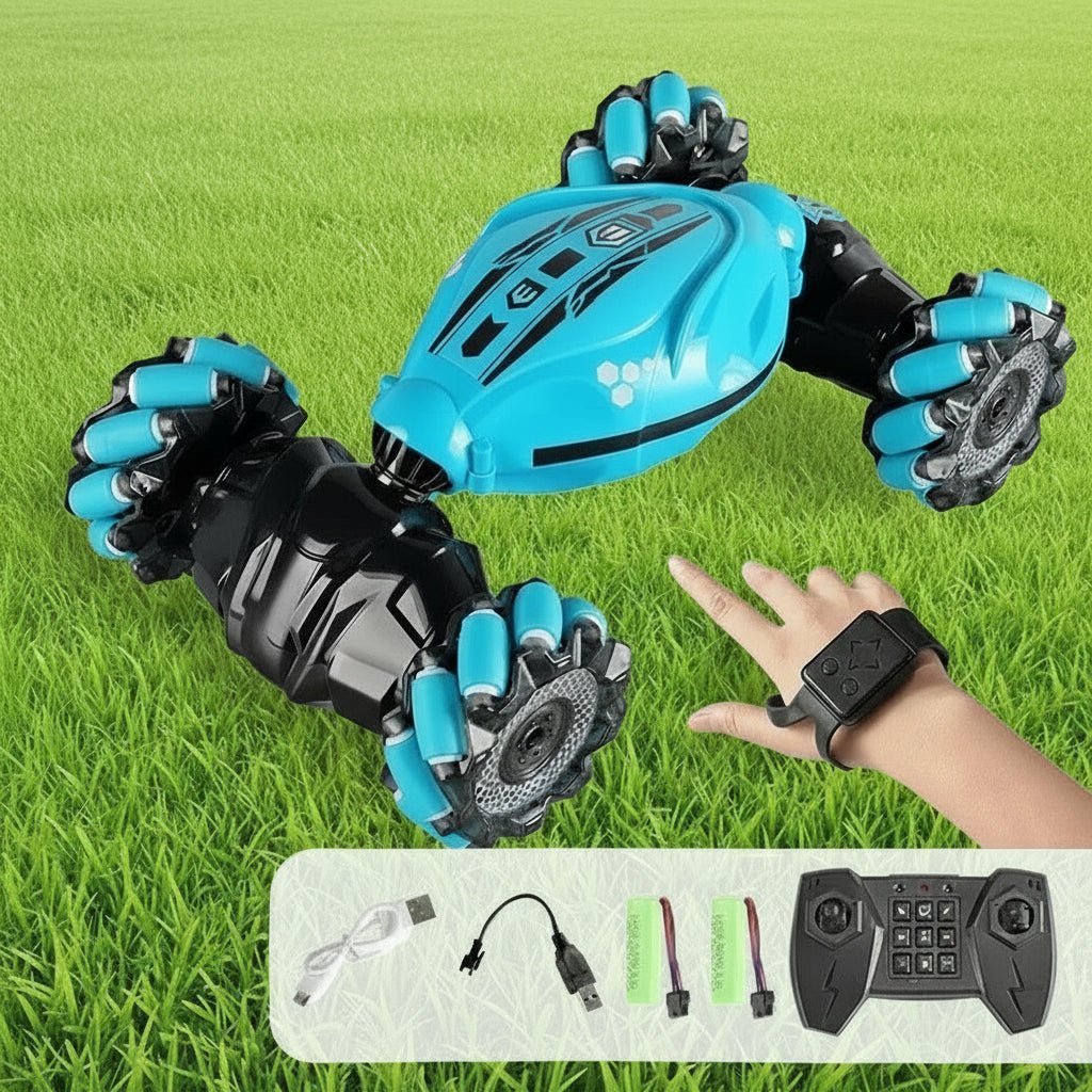 VoltRover Arc Zdalnie sterowany samochód z oświetleniem LED, sterowaniem gestami, obrotem 360° | Temsk