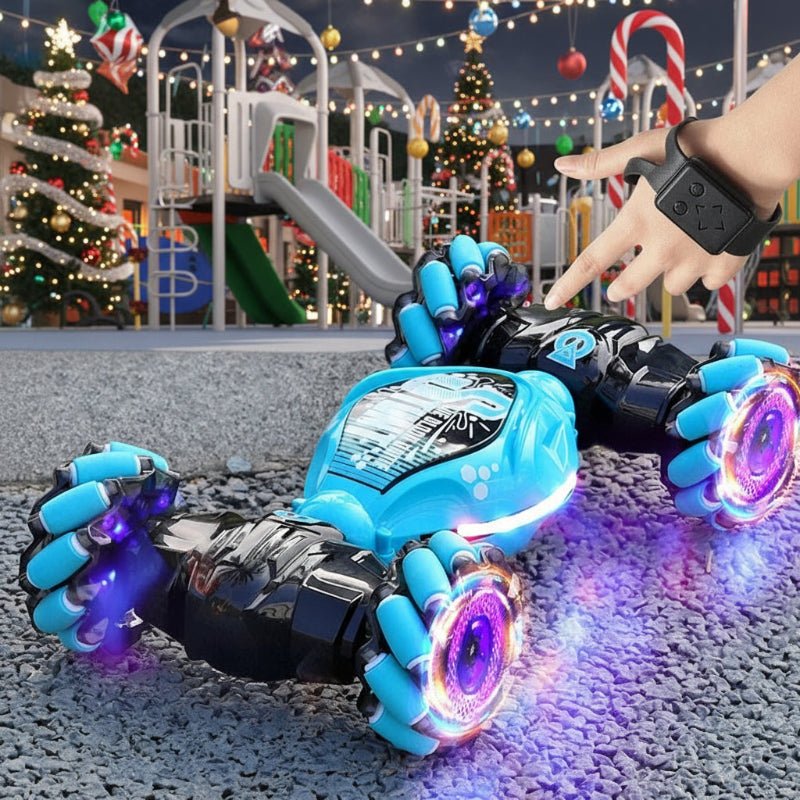 VoltRover Arc Zdalnie sterowany samochód z oświetleniem LED, sterowaniem gestami, obrotem 360° | Temsk