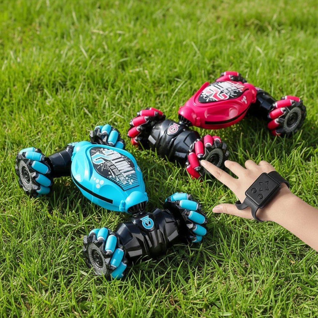 VoltRover Arc Zdalnie sterowany samochód z oświetleniem LED, sterowaniem gestami, obrotem 360° | Temsk