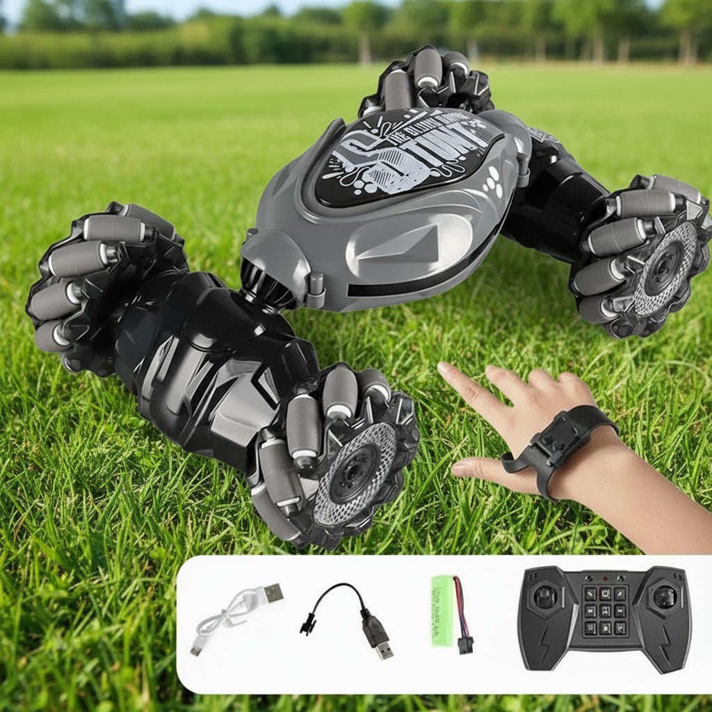 VoltRover Arc Zdalnie sterowany samochód z oświetleniem LED, sterowaniem gestami, obrotem 360° | Temsk