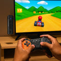 Retro-Spielkonsole mit kabelloser TV-Verbindung und zwei Controllern | Temsk
