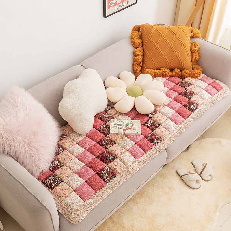 CozyNest Stylish Sofa Protector With Non Slip Underside | Temsk
