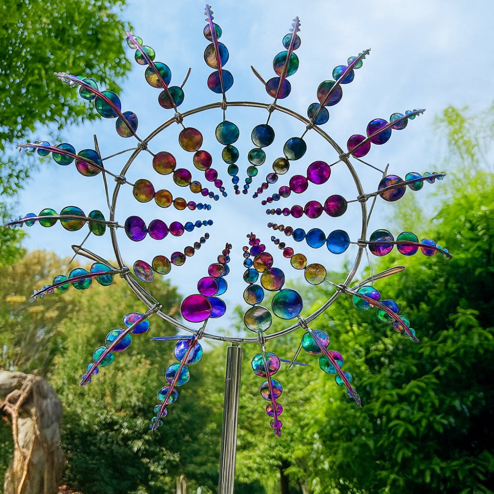 Wind Spinner Made Of Metal Garden Decor For Outdoor Display | Temsk