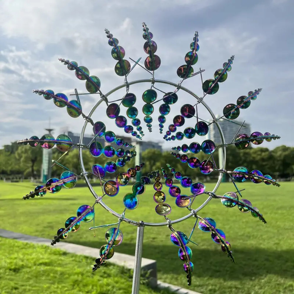 Wind Spinner Made Of Metal Garden Decor For Outdoor Display | Temsk