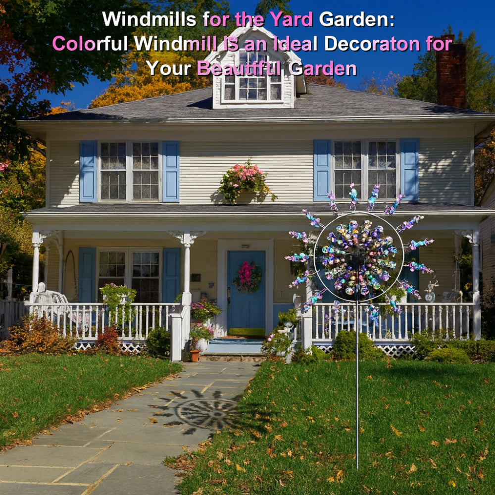 Wind Spinner Made Of Metal Garden Decor For Outdoor Display | Temsk