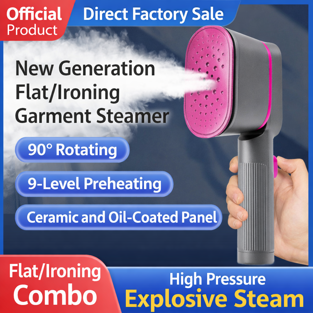 Travel Handheld Garment Steamer For Easy Fabric Care On The Go | Temsk