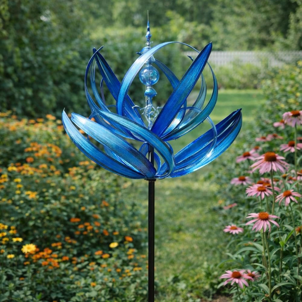 Metall-Windspinner für Garten- und Hofdekoration im Außenbereich | Temsk