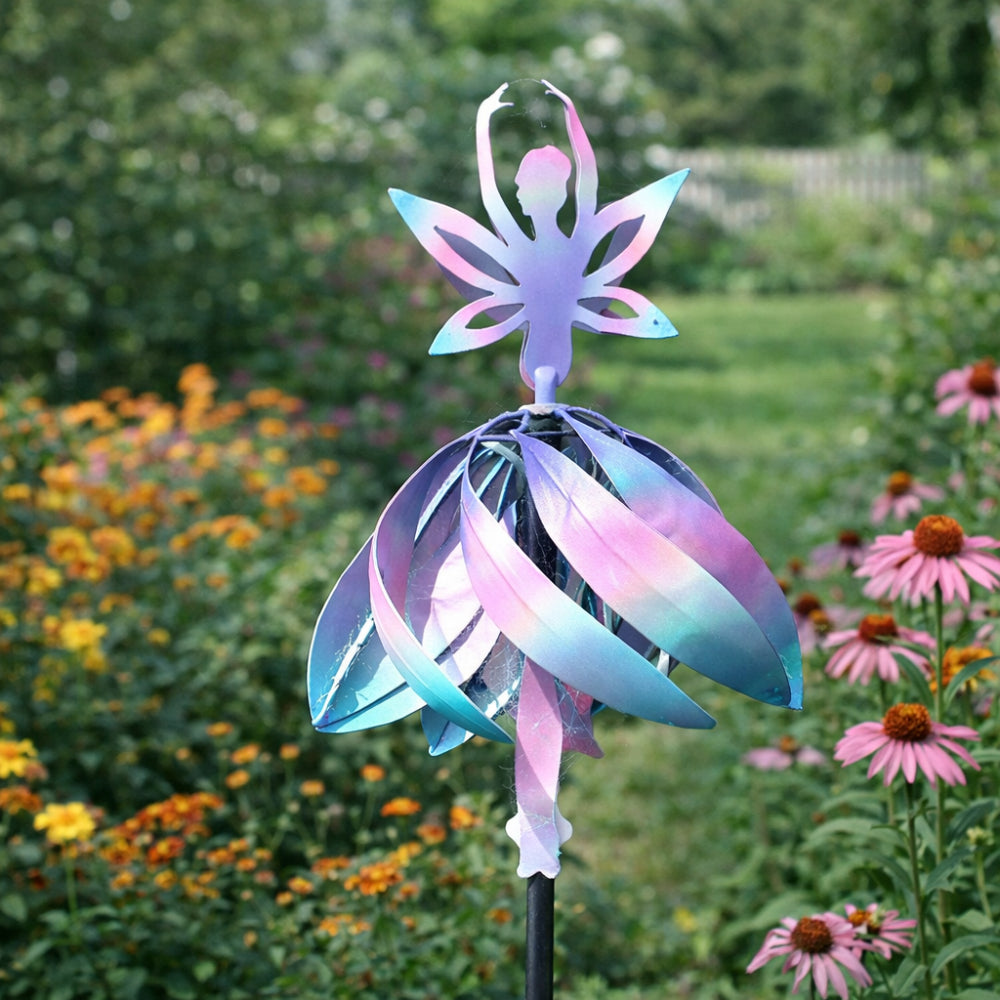 Metall-Windspinner für Garten- und Hofdekoration im Außenbereich | Temsk