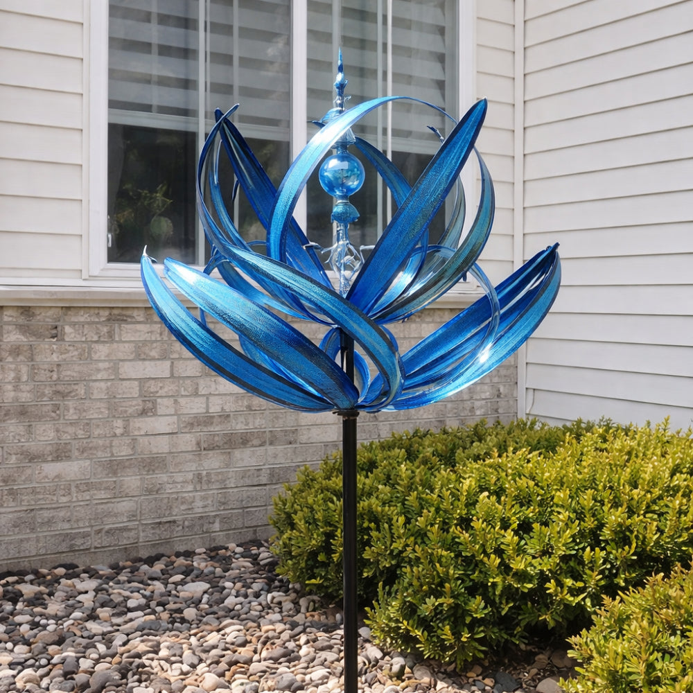 Metall-Windspinner für Garten- und Hofdekoration im Außenbereich | Temsk