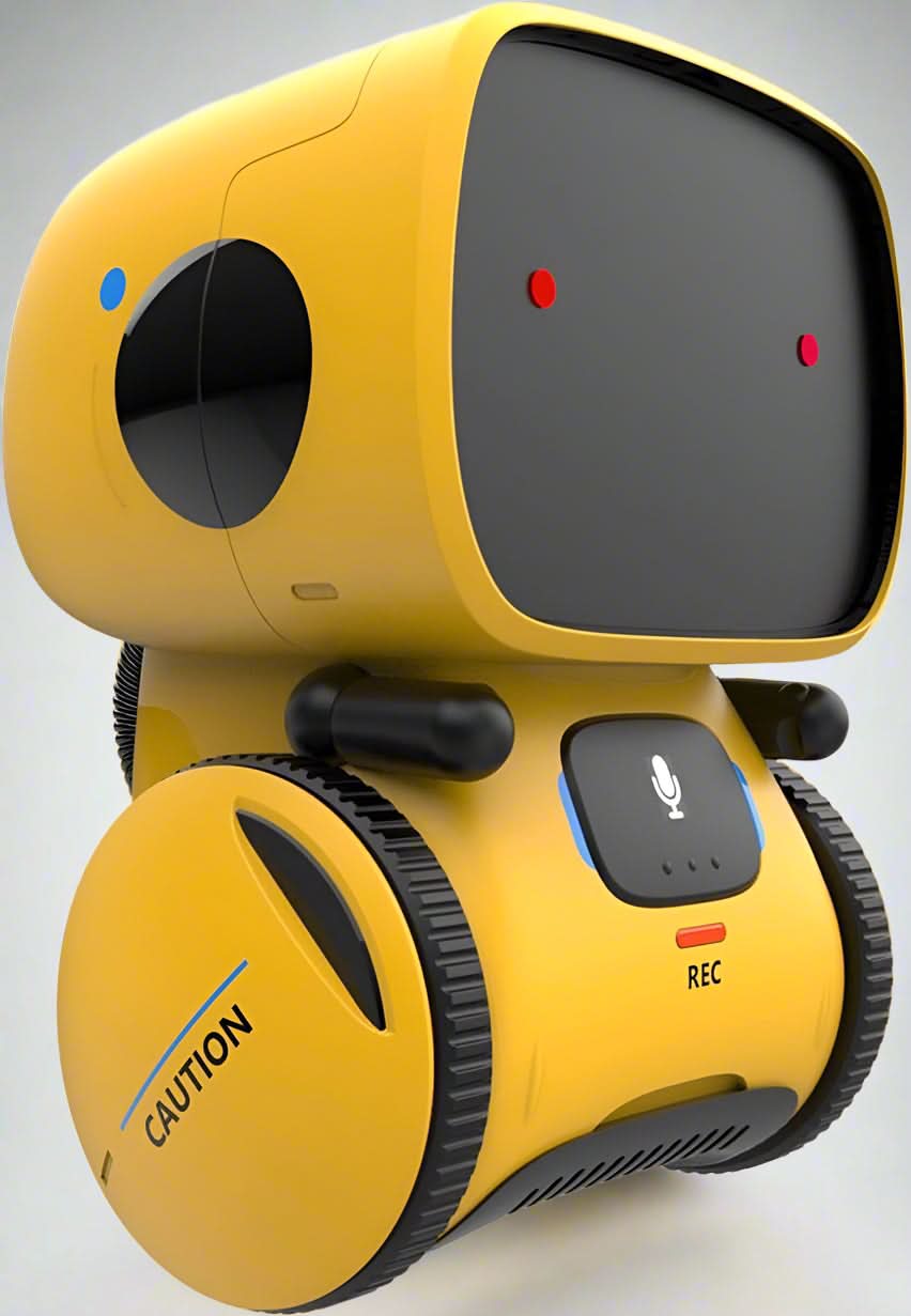 PulseBot mini interaktiv dansende robot med stemme- og lydfunktioner | Temsk