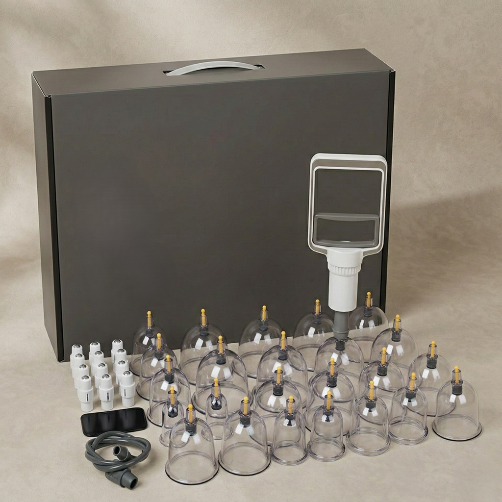 Complete Cupping Massage Set for Home Spa Therapy Sessions | Temsk