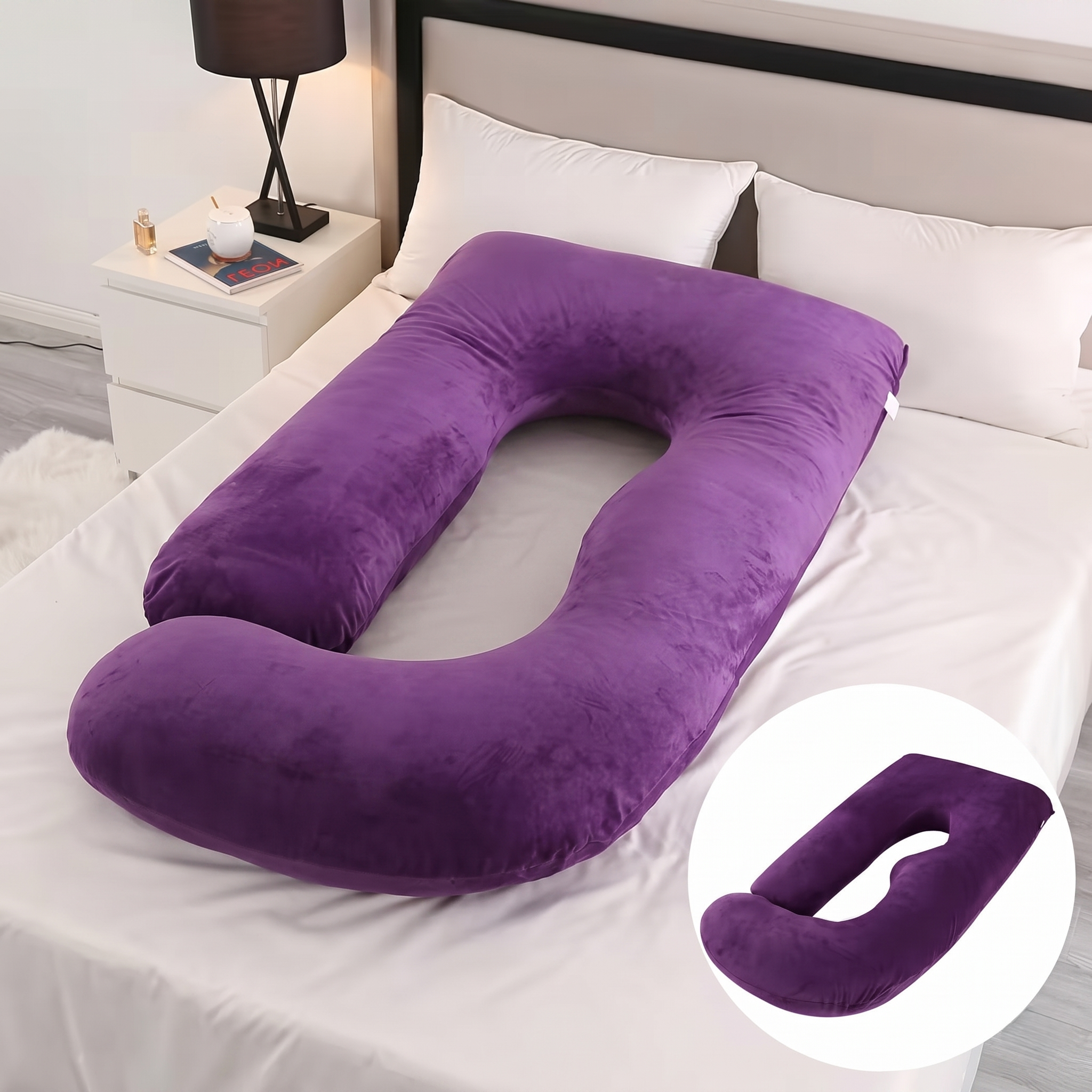 Full Body Support Pillow for Comfortable Deep Sleep | Temsk