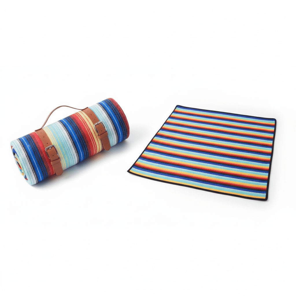 TrailGuard Outdoor Picnic Blanket With Water-Repellent Surface And Compact Foldable | Temsk