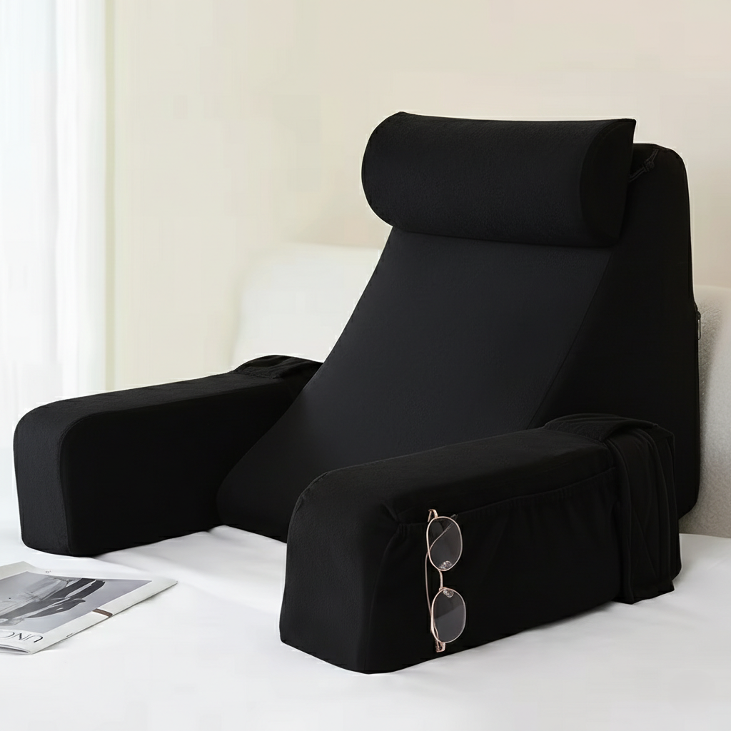 Memory Foam Bed Rest Pillow For Home Use And Everyday Comfort | Temsk