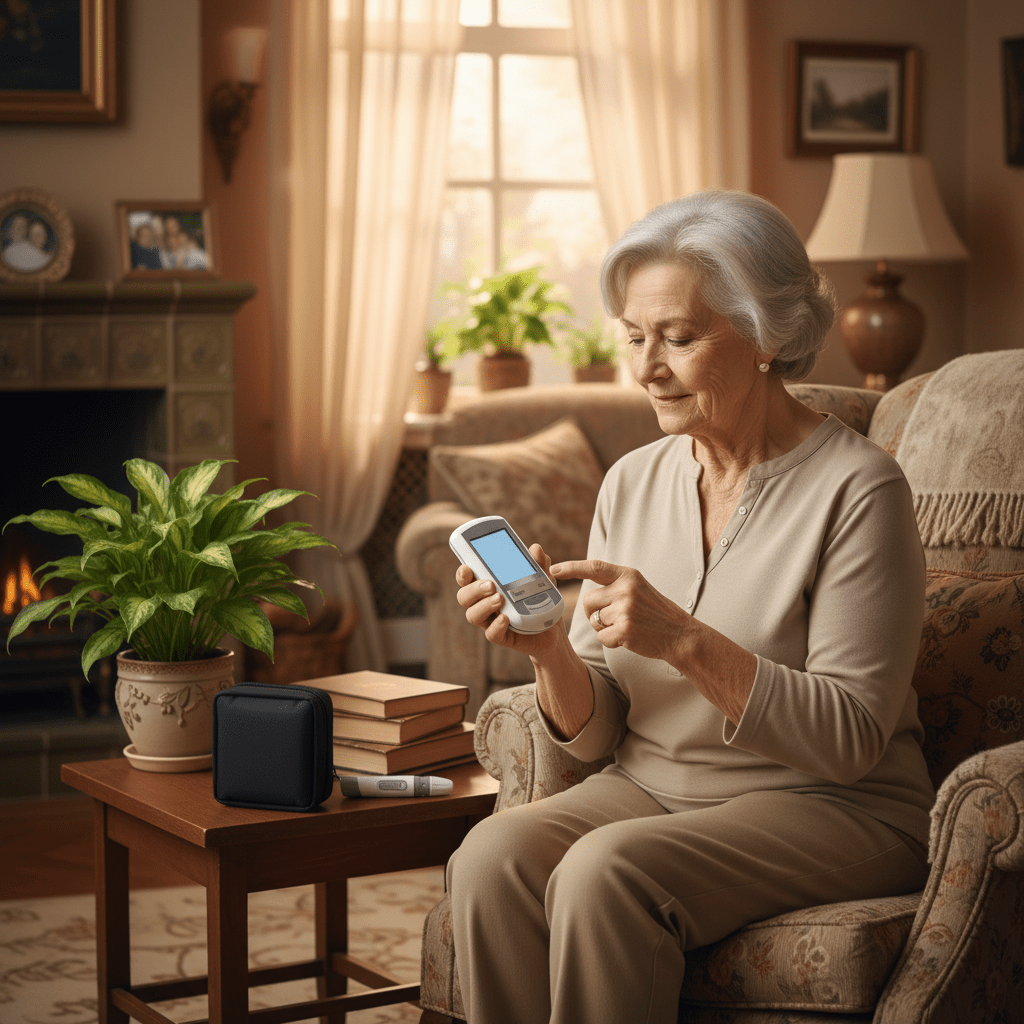 LipidSense Bluetooth Cholesterol Monitor for Wireless Health Tracking | Temsk
