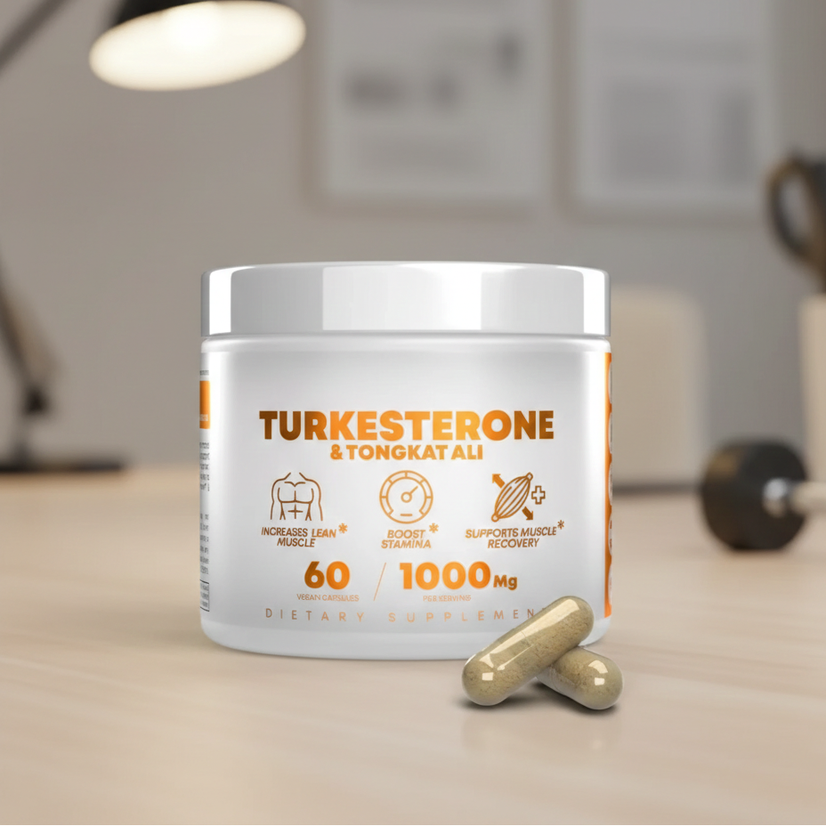 Turkesterone & Tongkat Ali Supplement for Muscle Growth & Recovery Support | Temsk