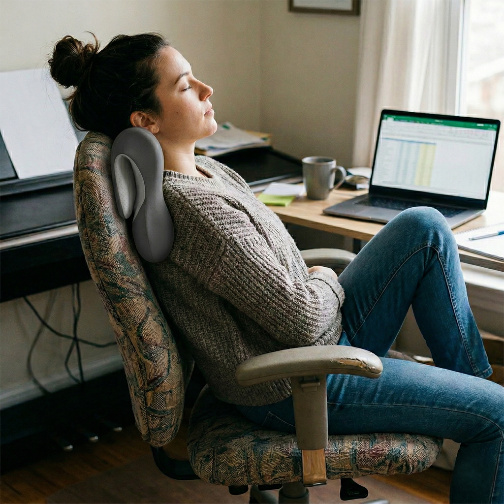 Kovelli Ergonomic Neck Reset Support Cushion Deluxe | Temsk