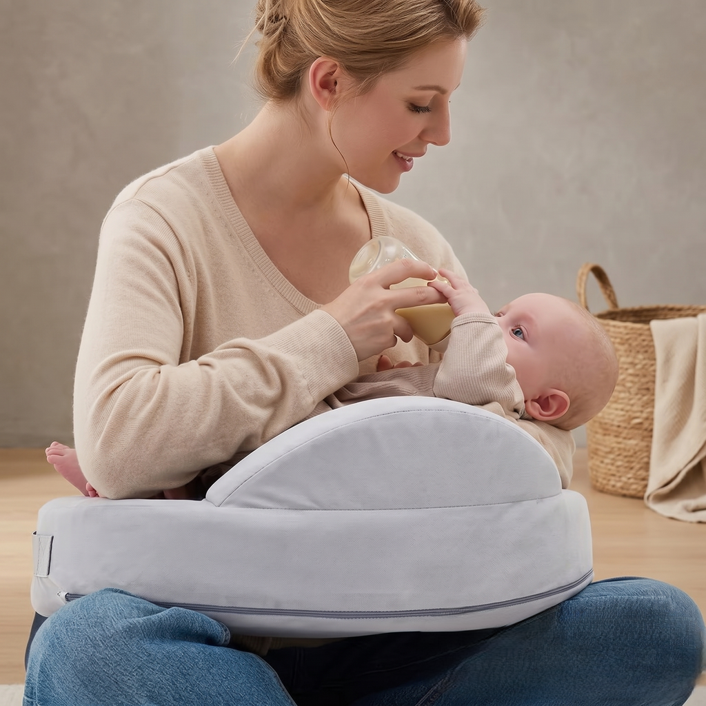 Pohodlná opora s ergonomickým polštářem pro krmení | Temsk