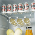 SpinShelf Space-Saving Rolling Bottle Holder For Refrigerator Shelves | Temsk