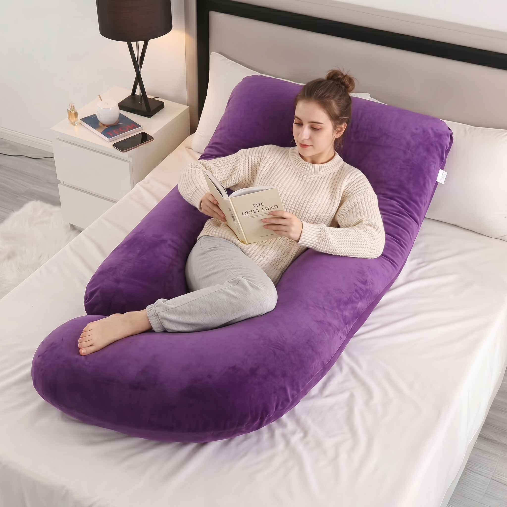 Full Body Support Pillow for Comfortable Deep Sleep | Temsk