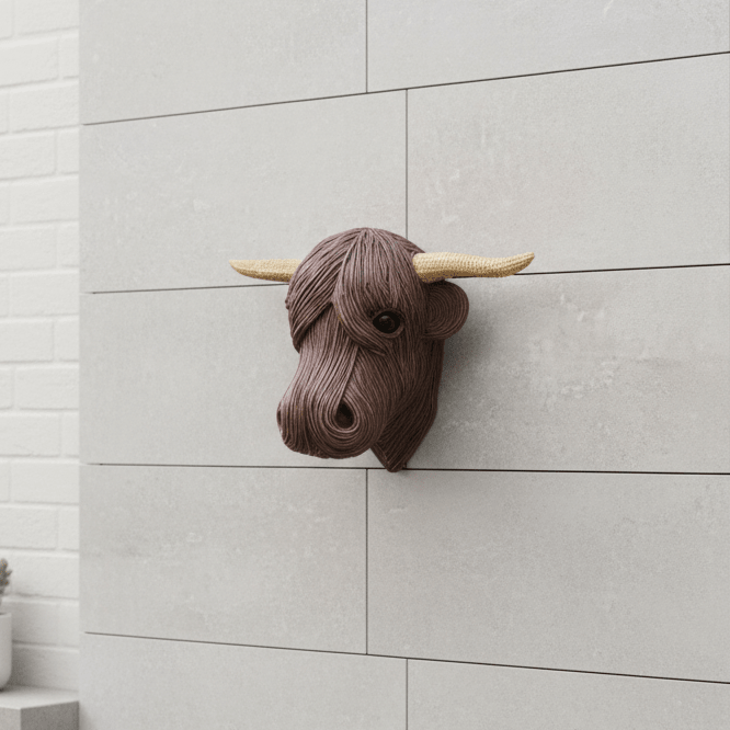 Ridgewood Rustic Cow Head Wall Decor for a Unique Home | Temsk