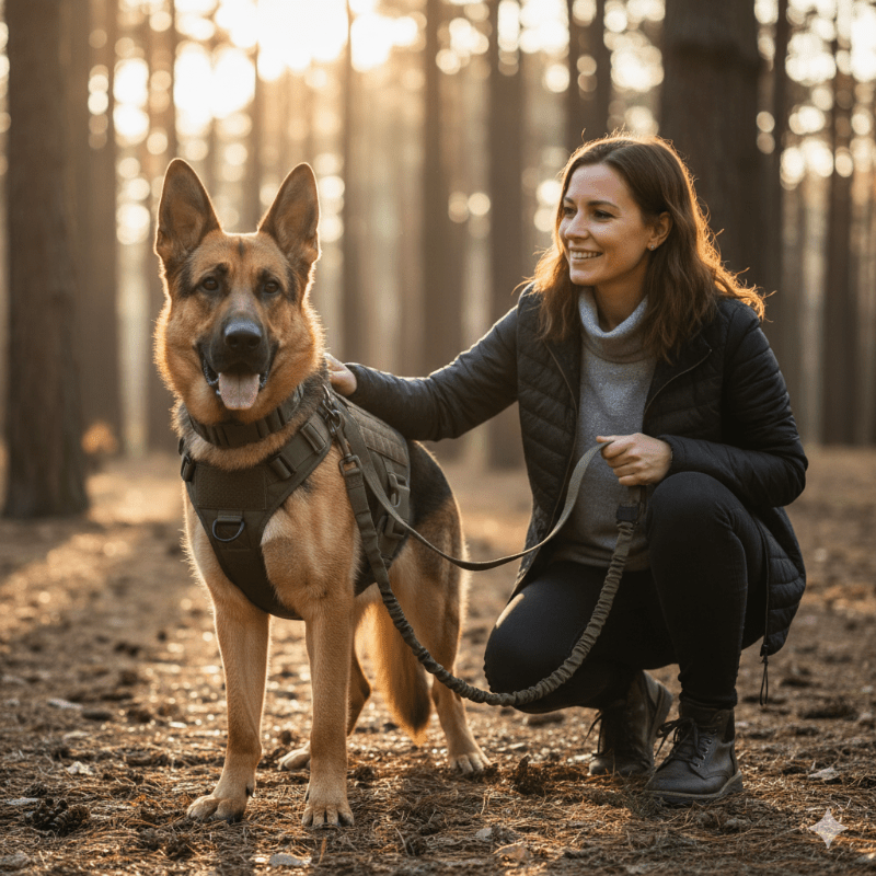 IronHound Dog Harness With Robust And Comfortable Design For Safe Training | Temsk