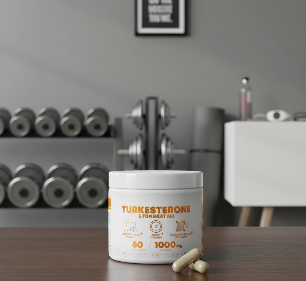 Turkesterone & Tongkat Ali Supplement for Muscle Growth & Recovery Support | Temsk