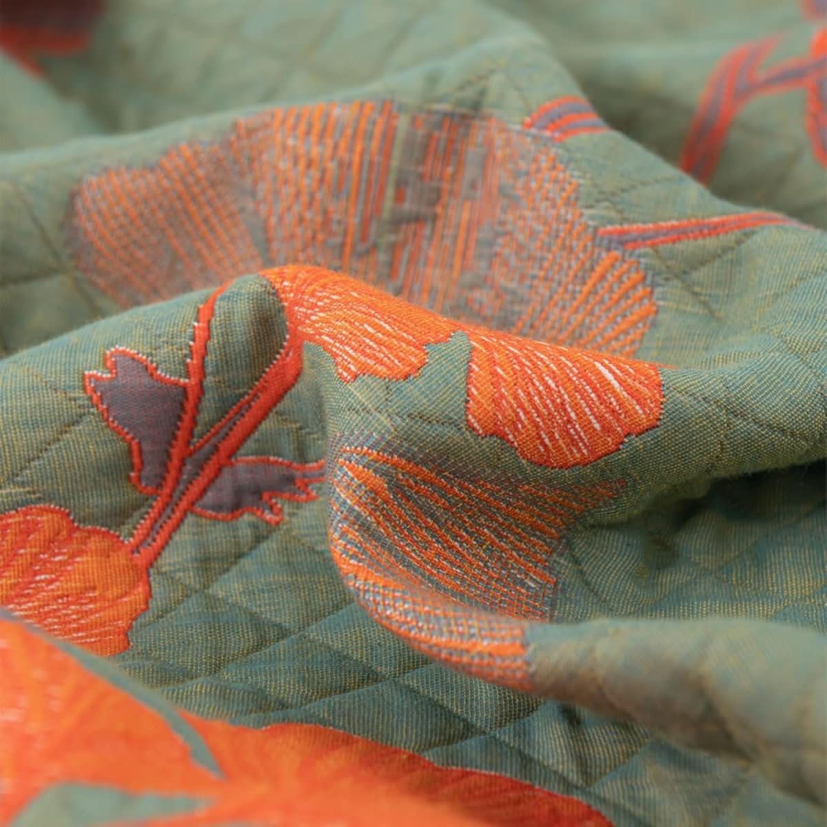 Verdant Leaf Cotton Bedding Set With Botanical Pattern | Temsk