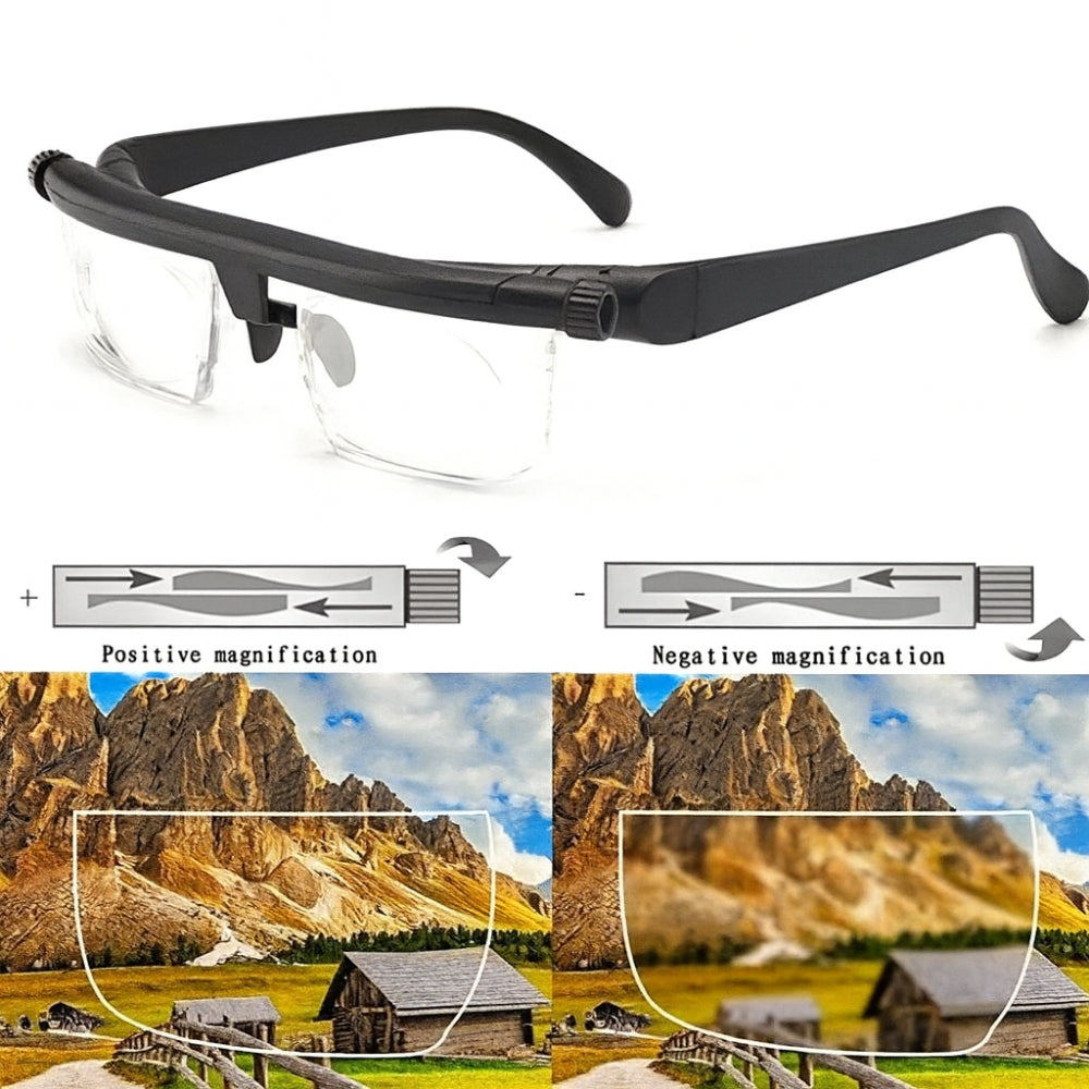 Adjustable Focus Glasses for Reading and Driving Everyday Use | Temsk