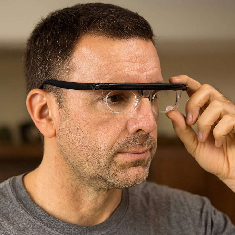 Adjustable Focus Glasses for Reading and Driving Everyday Use | Temsk