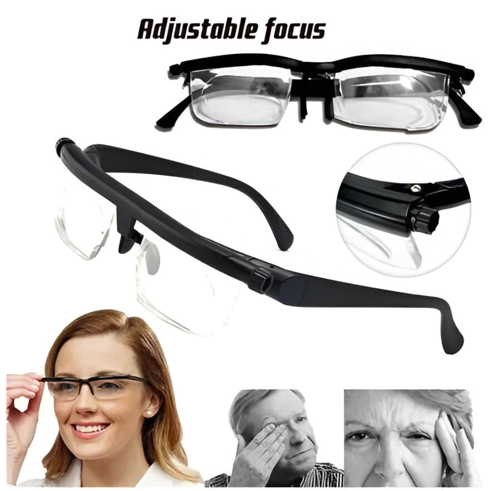 Adjustable Focus Glasses for Reading and Driving Everyday Use | Temsk
