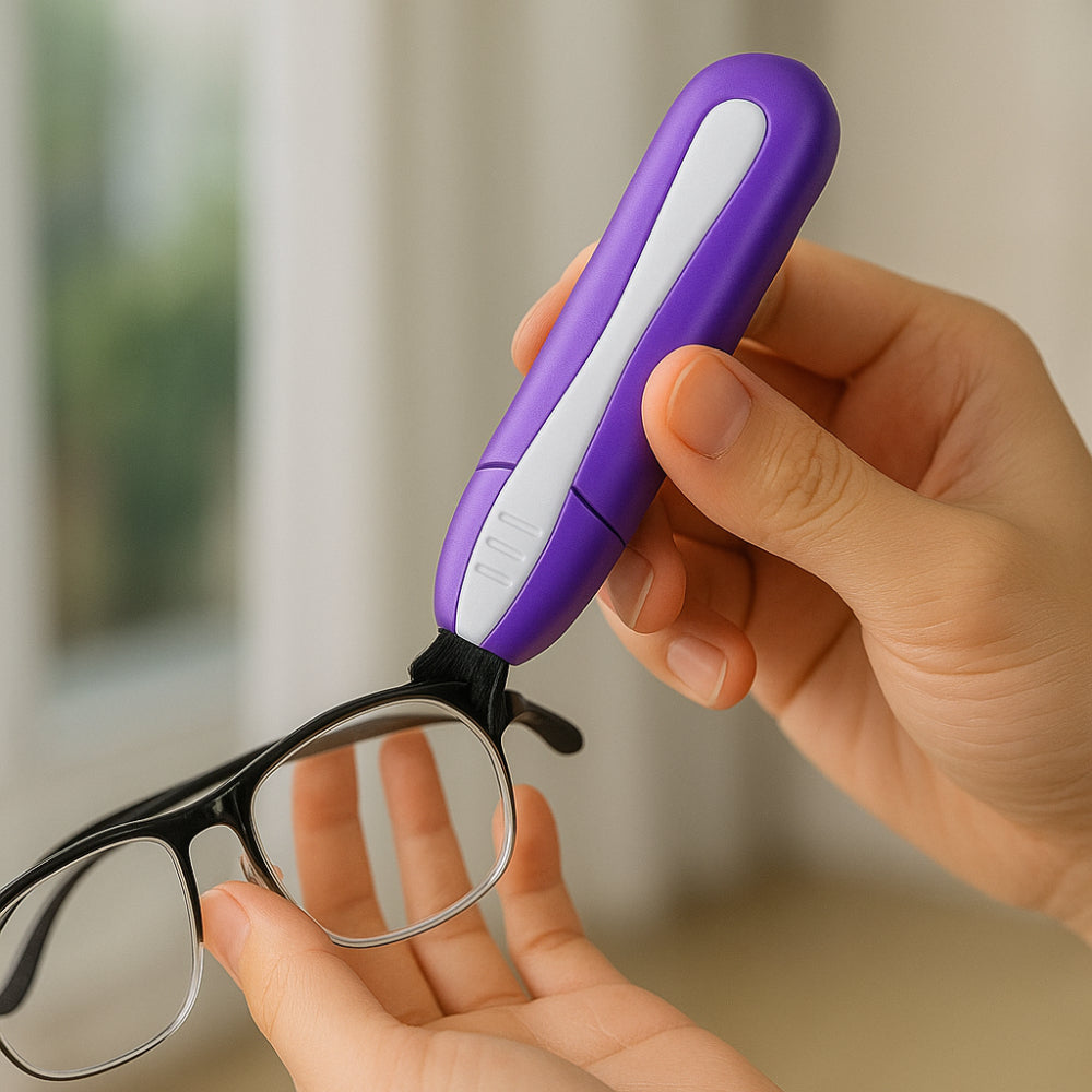 Portable Glasses Cleaner With Carbon And Dry Cleaning Tool | Temsk