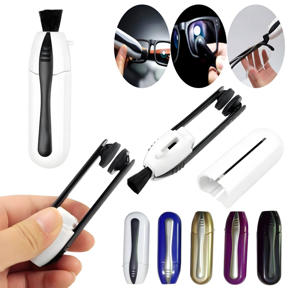 Portable Glasses Cleaner With Carbon And Dry Cleaning Tool | Temsk