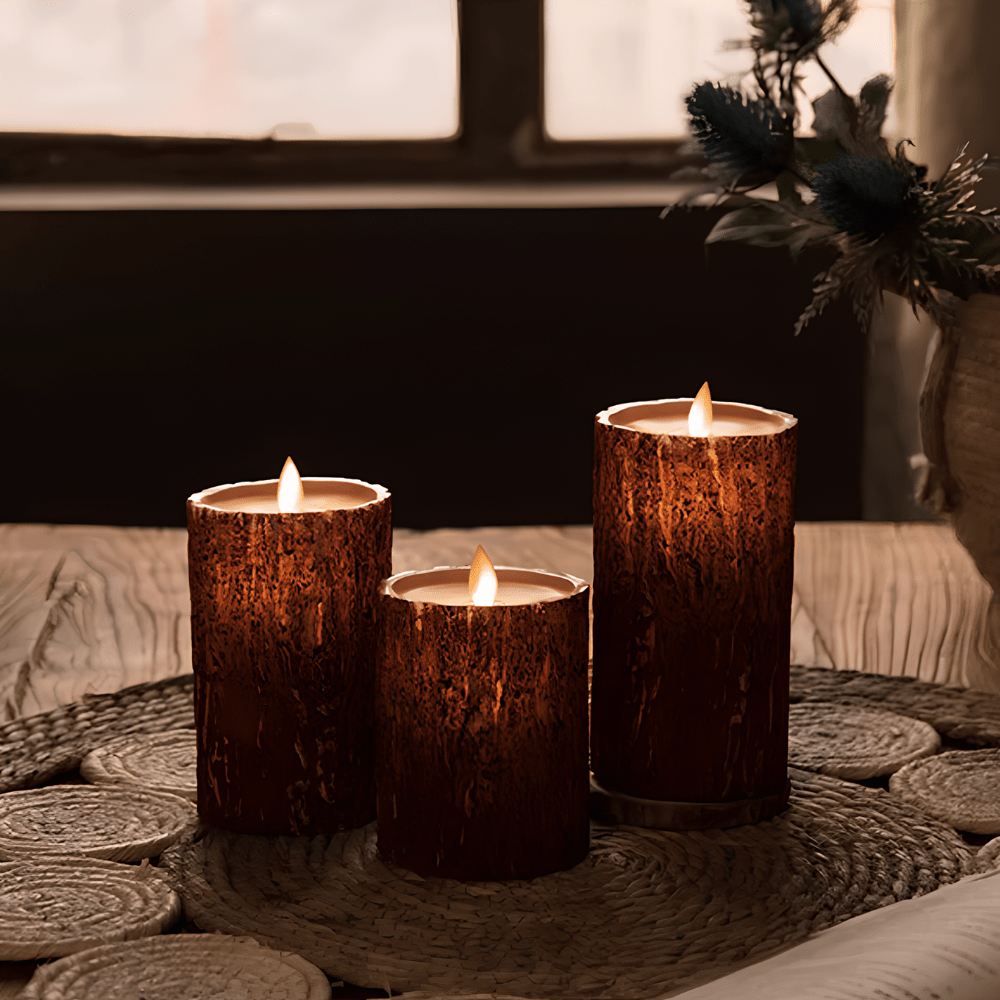 LumaFlick LED Candles Flameless Decorative Candles With Realistic Flicker Effect | Temsk