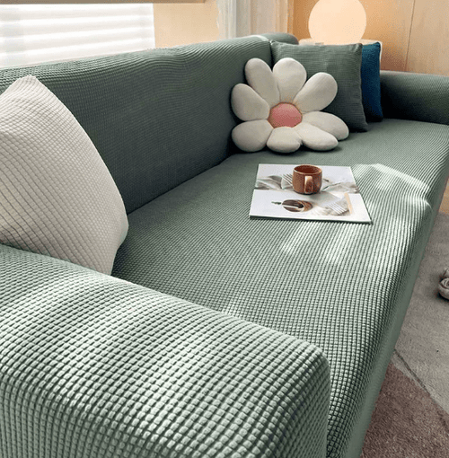 CozyGuard Non Slip Sofa Cover By Temsk, Comfort And Protection From Stains, Scratches, And Pet Hair