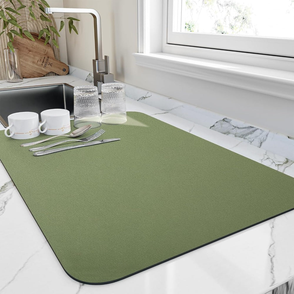 Nova Absorbent Dish Mat For Quick Drying In The Kitchen | Temsk