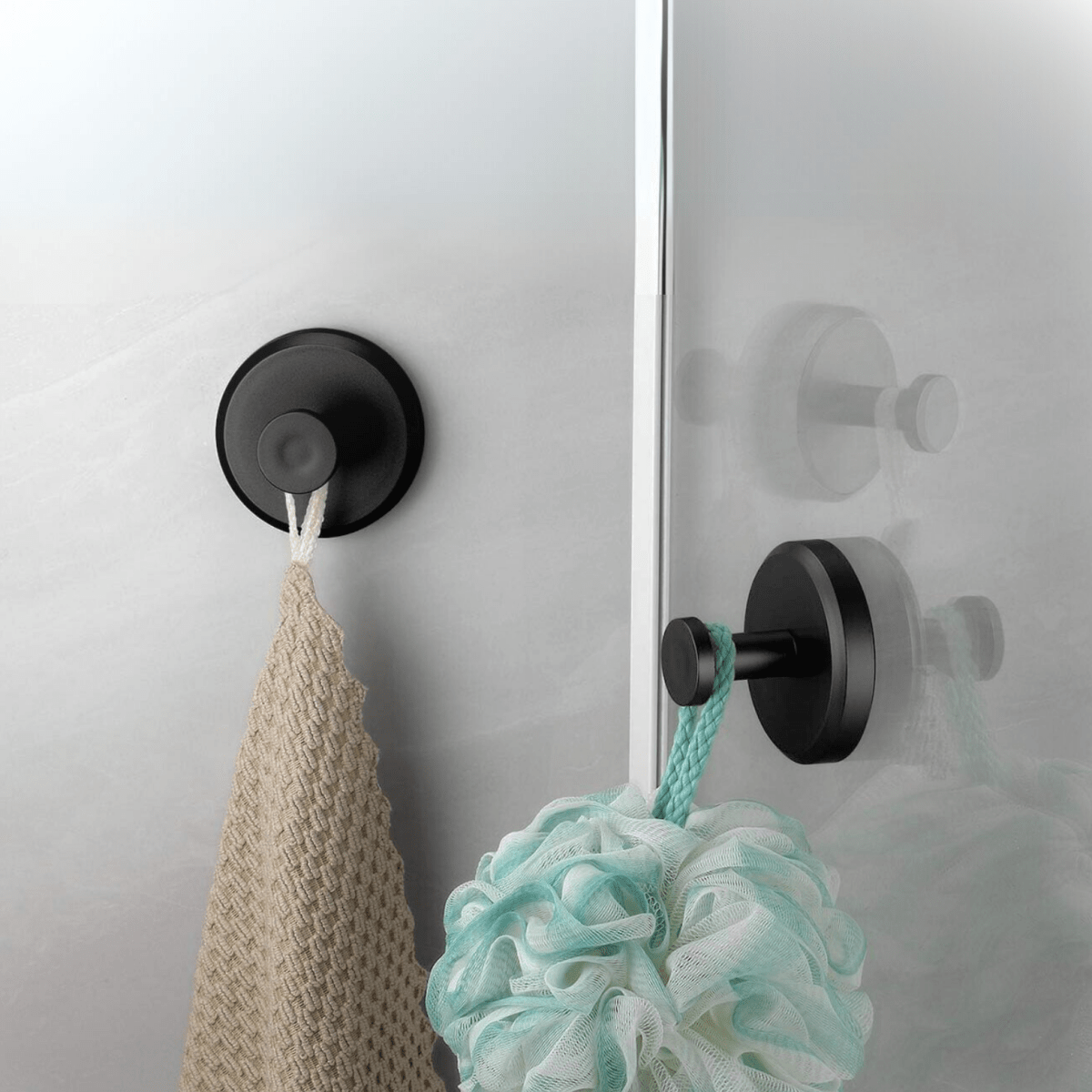 VitaGrip Reusable Vacuum Hooks For Space Saving In Every Room | Temsk