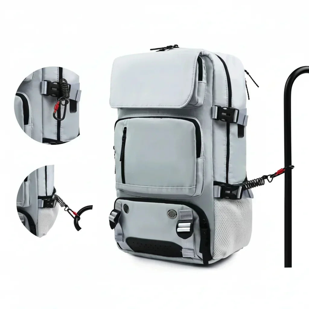 Voyager Max Large Waterproof Travel Backpack With USB Port | Temsk