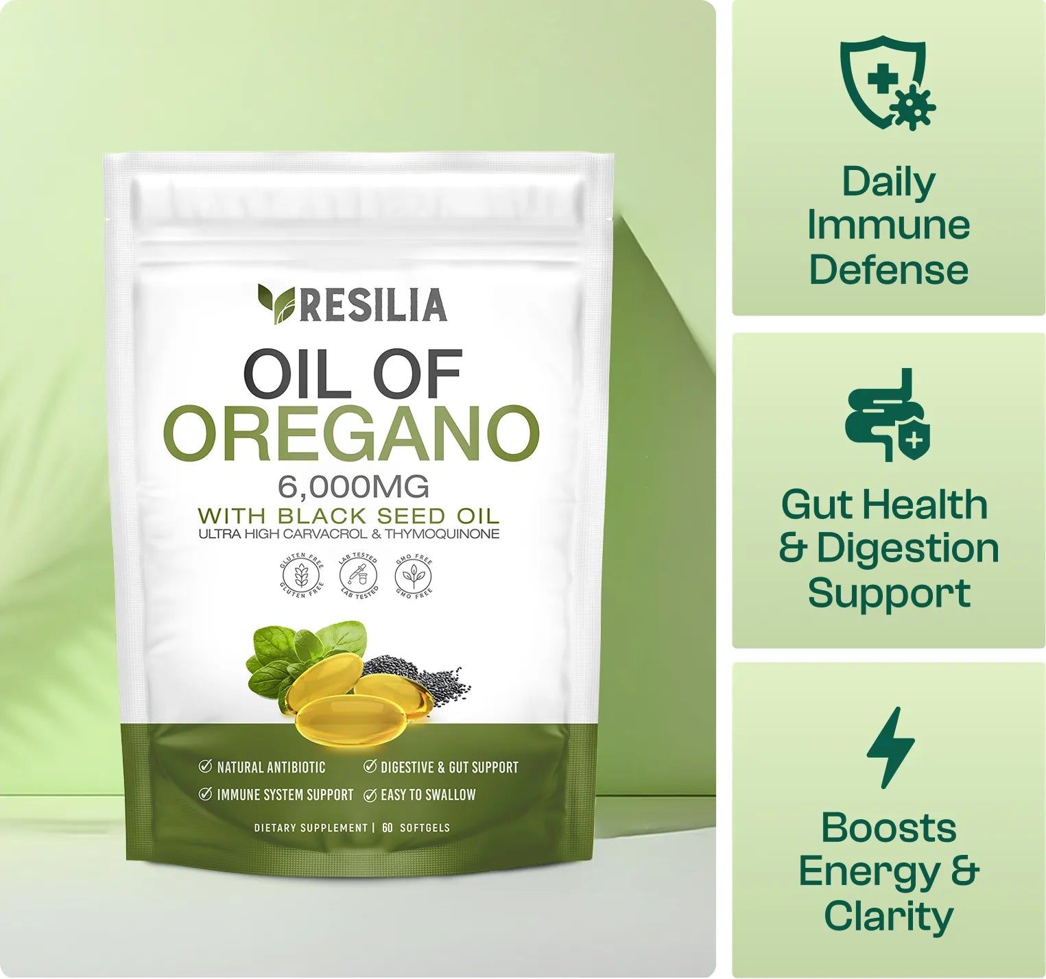Oregano Oil & Black Seed Complex | Temsk